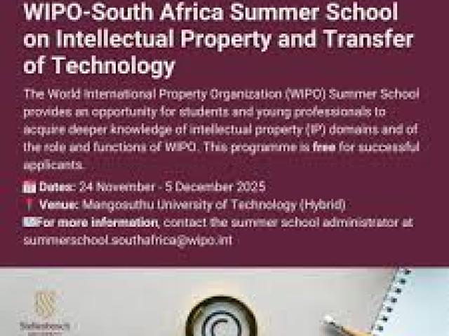 WIPO South Africa Summer School									