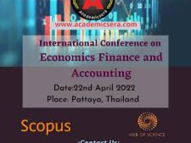 International Conference on Economics Finance and Accounting (ICEFA)