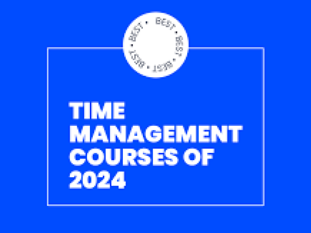 Time Management and Personal Effectiveness Course 2024