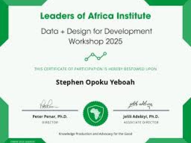 Africa Cert Workshop	