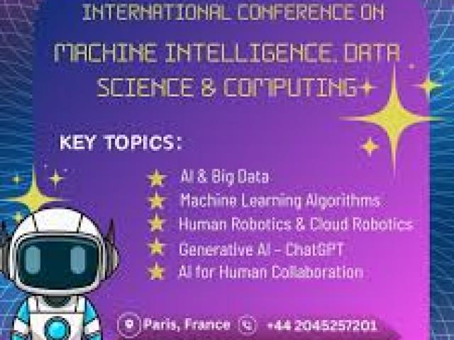 International Conference on Machine Learning Algorithms and Data Science