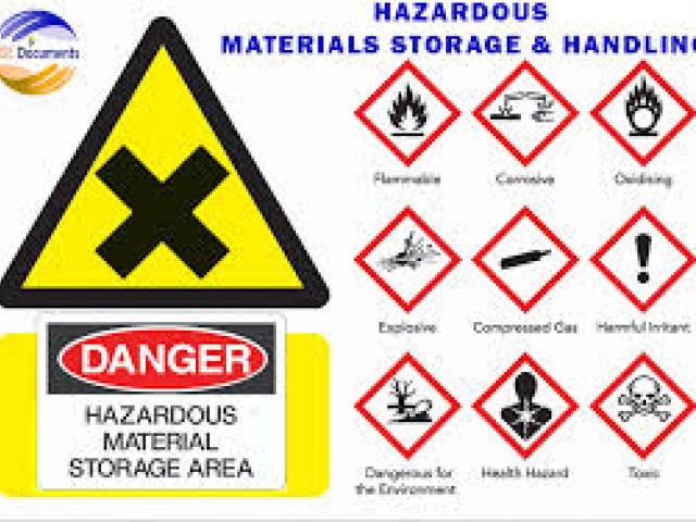 Storage and Handling of Toxic Chemicals and Hazardous Materials Course	