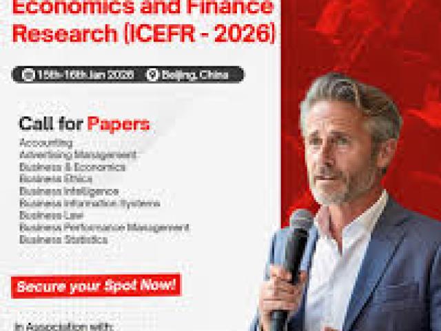  International Conference on Quantitative Methods in Economics and Finance