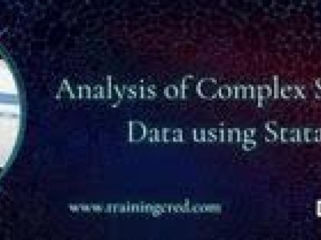 Analysis of Complex Samples Survey Data using Stata	 2025