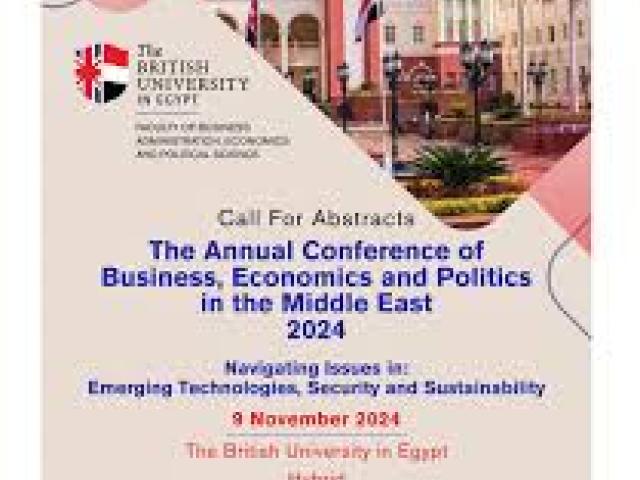 The Annual Conference of Business, Economics and Politics in the Middle East