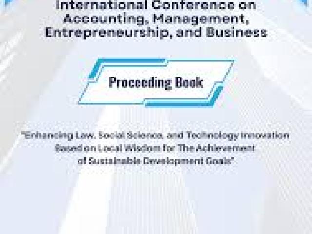  International Conference on Performance Measurement in Accounting and Business	