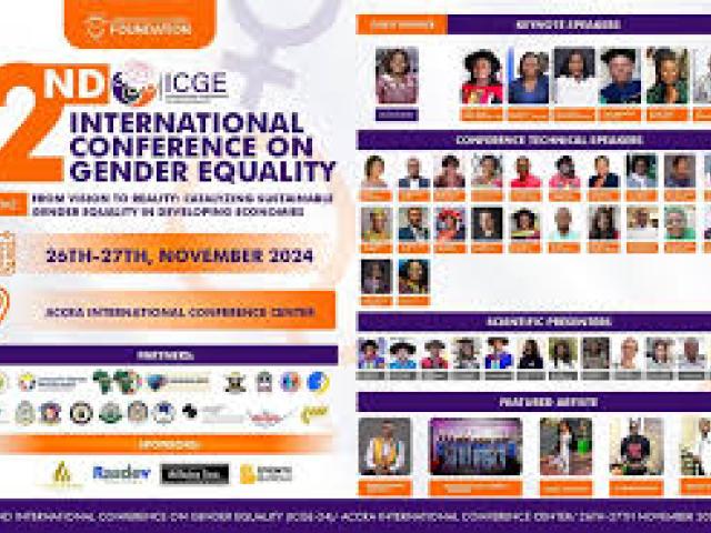 International Conference on Gender Equality (ICGE Ghana)	2024										