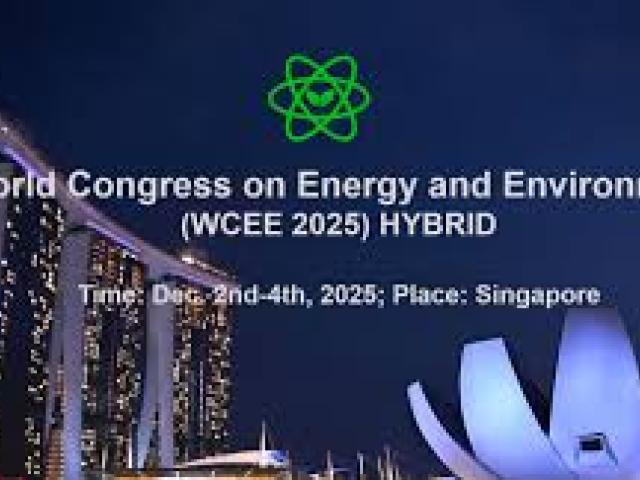 World Congress on Environmental Pollution and Sustainable Energy(WCEPSE) | ISER