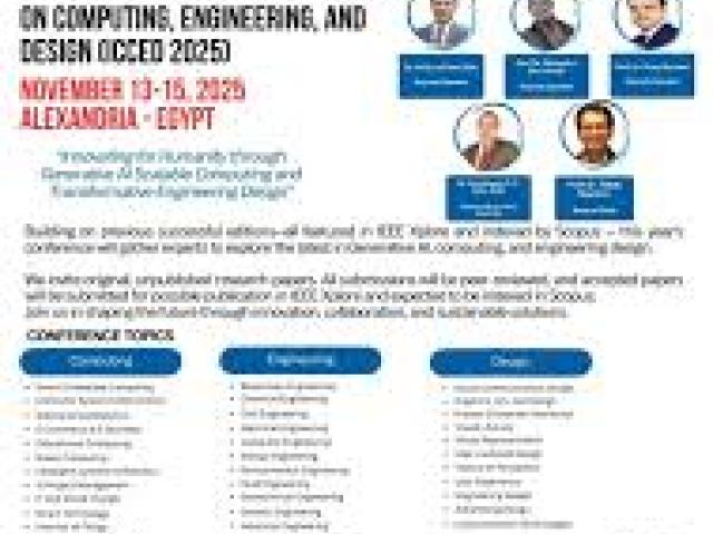 International Conference on Computing, Engineering, and Design