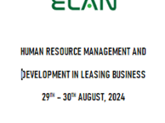 Human resource management in Leasing programme														