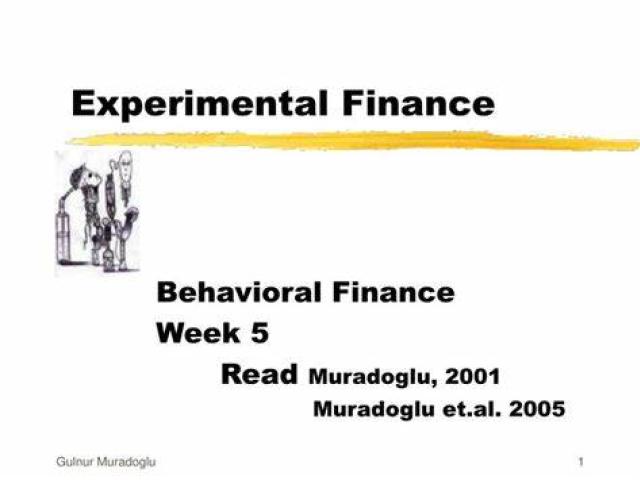 Finance theory econometrics