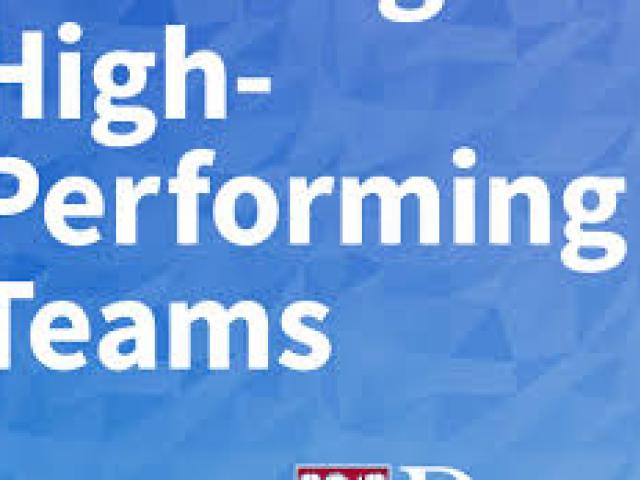 Building the Best Performing Teams Course
