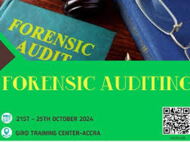 Forensic Audit Training Course 2024