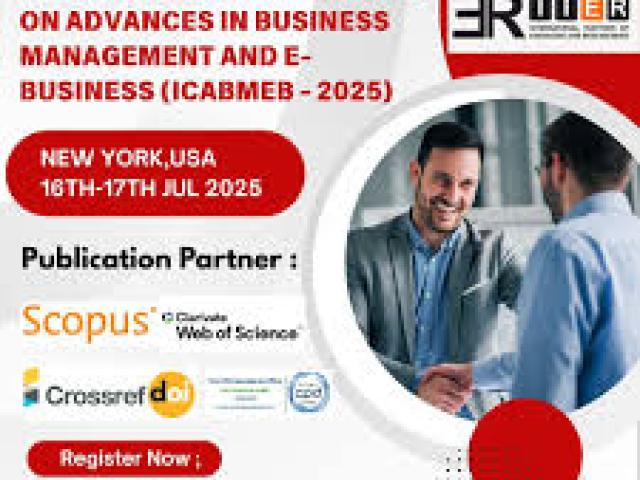 International Conference on Advances in Business Management and E-Business (ICABMeB)															