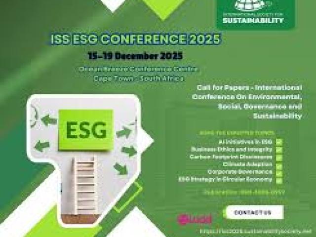 International Conference on Environmental, Social, Governance and Sustainability (ISS ESGS)