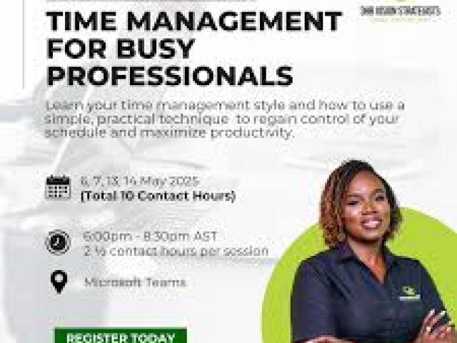 Time Management for Professionals Course