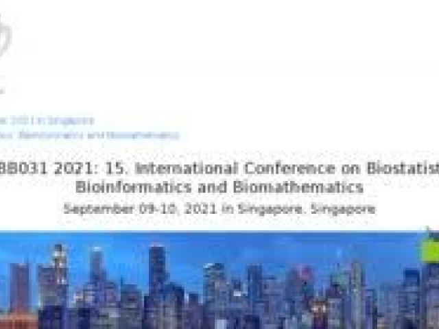 International Conference on Biomathematics, Biostatistics, Bioinformatics and Bioengineering (ICBBBB) | ISIT