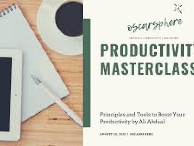 Productivity Masterclass: A Guide to Personal Effectiveness	