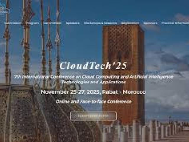 International Conference on Cloud Computing and Artificial Intelligence Technologies and Applications (CloudTech)