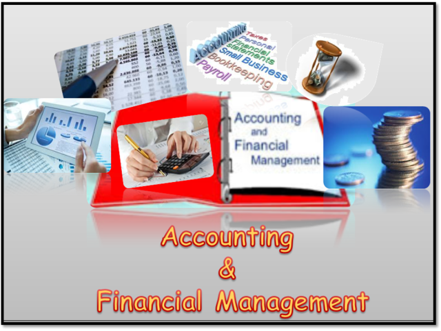 Accounting and finance