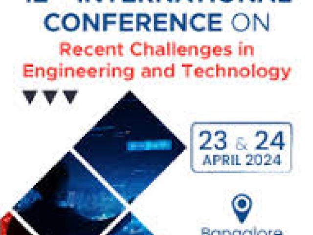International Conference on Recent Challenges in Engineering and Technology (ICRCET) | World Academics