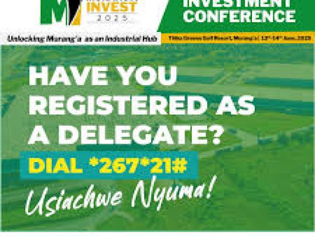 Murang'a Investment Conference 2025	